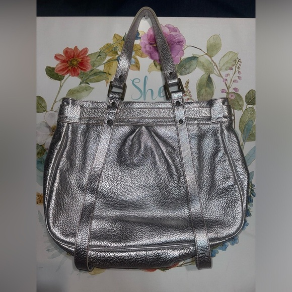 Mulberry Metallic Silver Jacquetta Bag - Picture 6 of 15